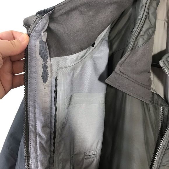 Vintage MEC Black Winter Snow Shell Coat &‎ Liner - Picture 14 of 16